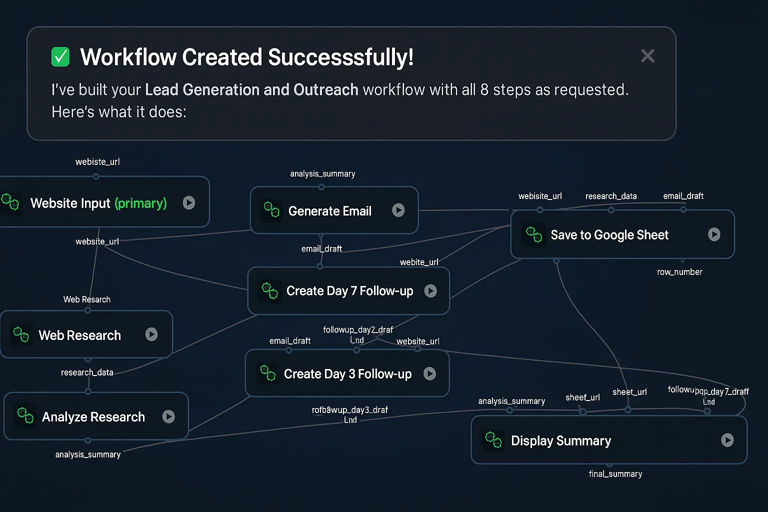 Lead Enrichment Workflow